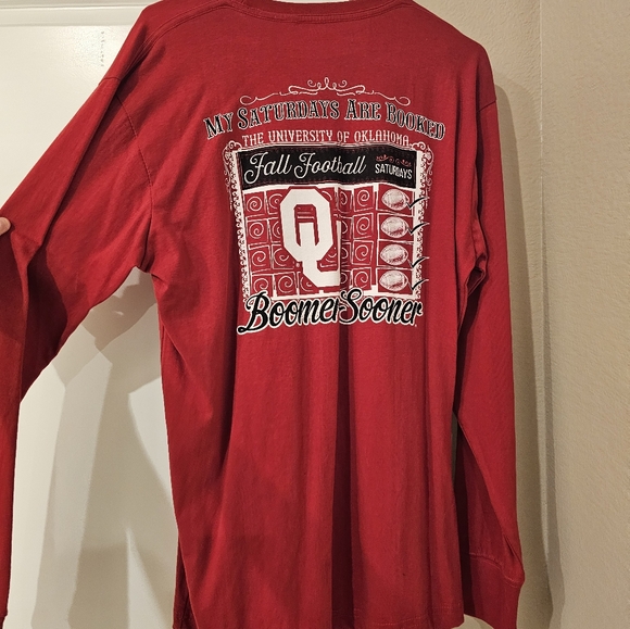 Oklahoma Sooners Football Long Sleeve Tee - Picture 2 of 2